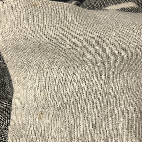 Skull Cashmere Skull Lambs Wool Angora Grey Open Cardigan Poncho Sweater Sz S - Picture 12 of 14